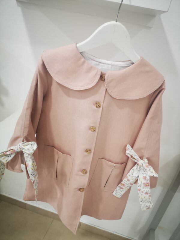 GABARDINA LINO ROSA - Imagen 3