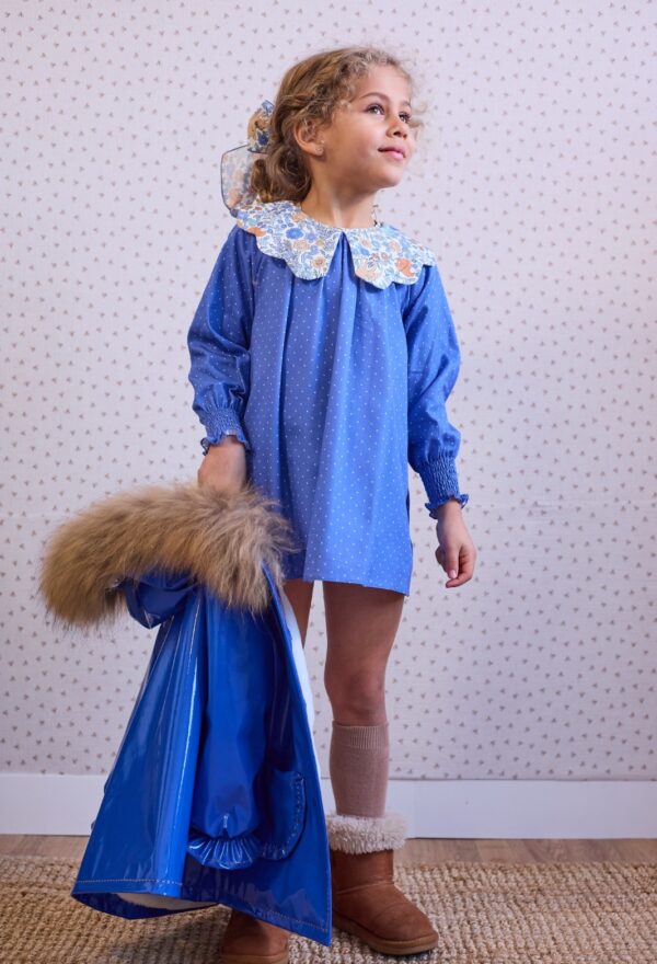 VESTIDO CHILDREN CHOCO