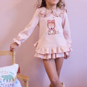 CONJUNTO FELPA CAPERUCITA