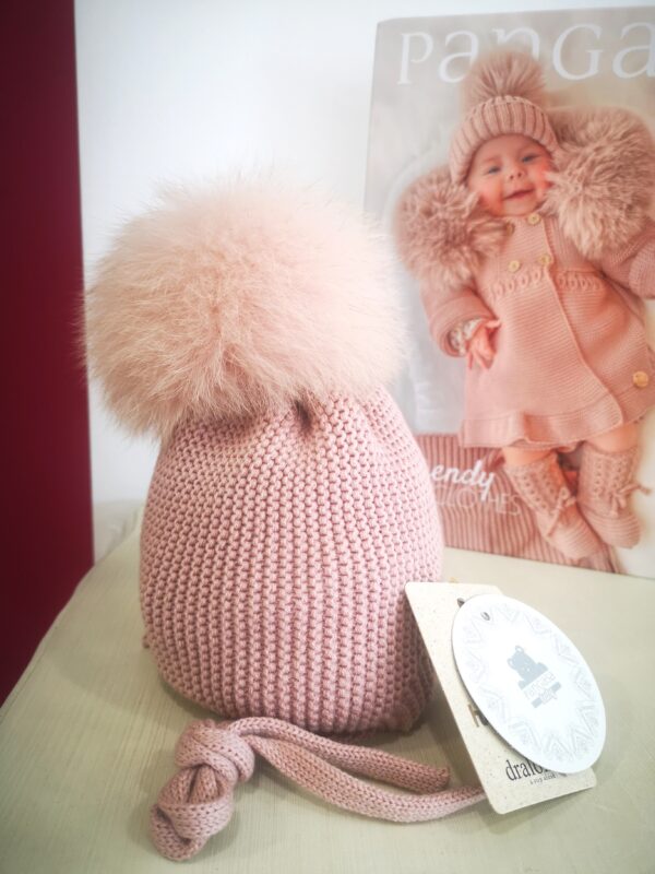 GORRO AVIADOR ROSA VINTAGE