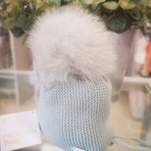 GORRO AVIADOR VERDE EMPOLVADO