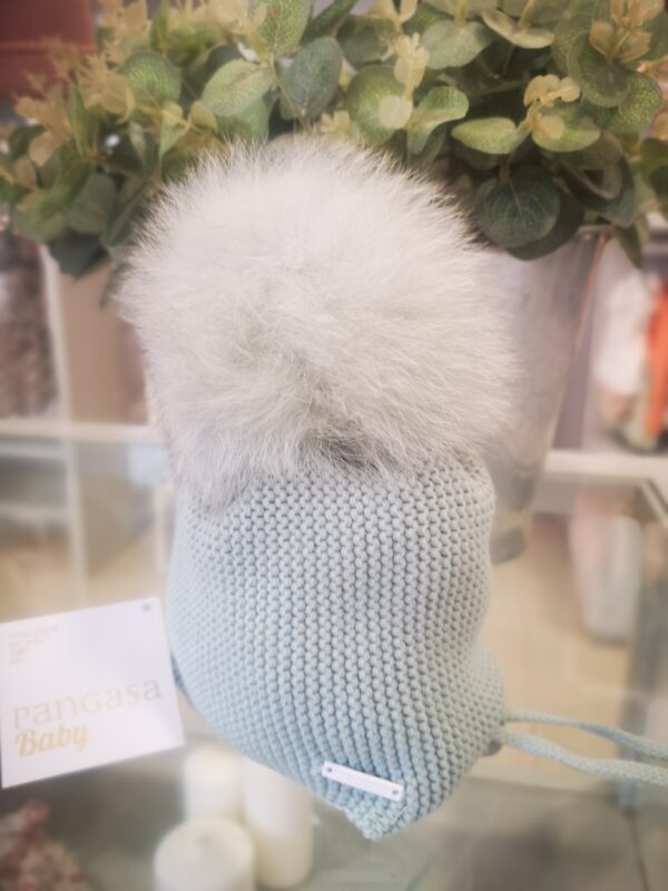 GORRO AVIADOR VERDE EMPOLVADO